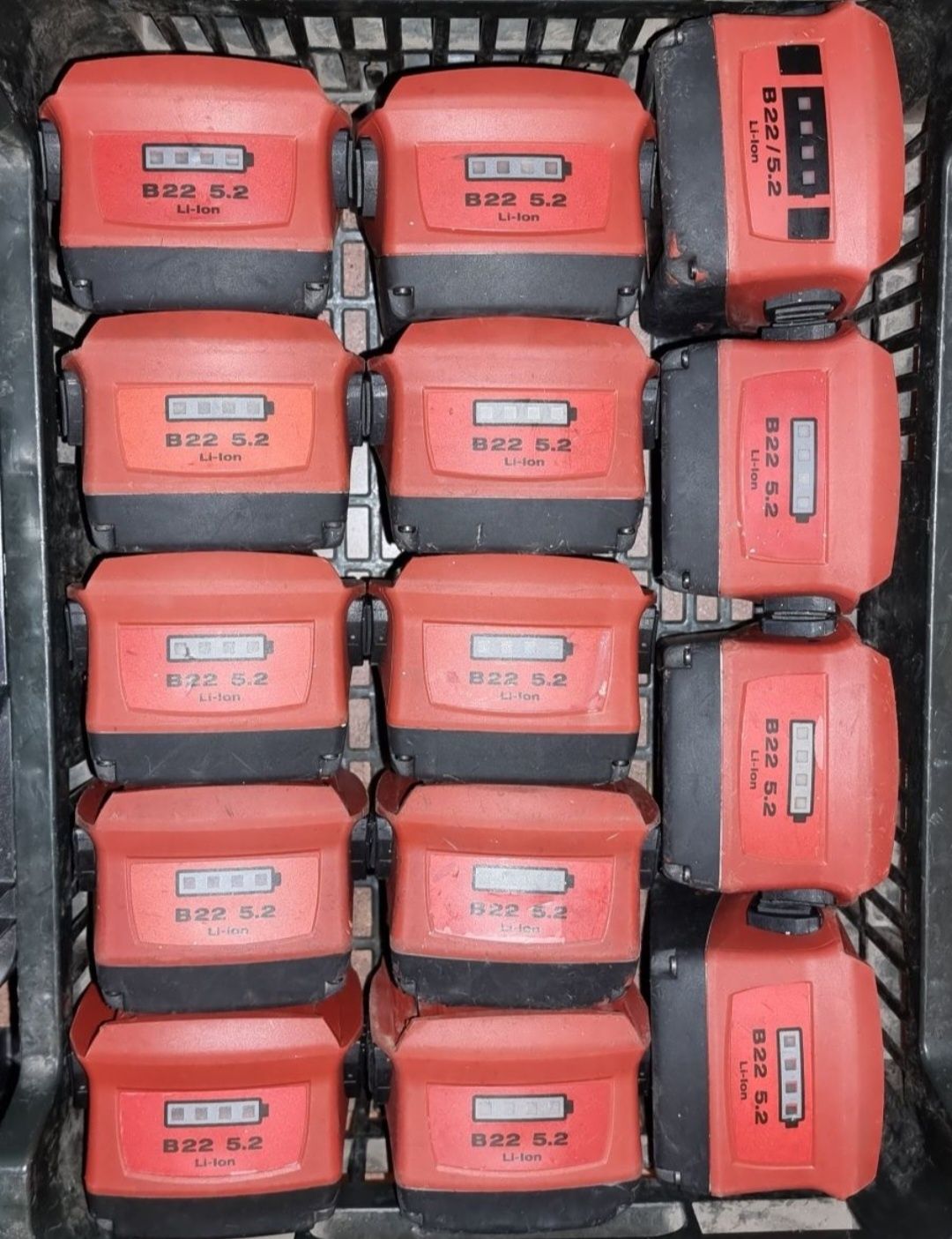 2x Akumulator Hilti B22