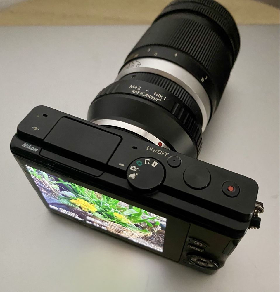 Nikon J4, bezlusterkowiec, mały przebieg