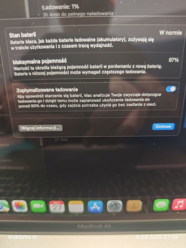 MacBook m1 jak nowy