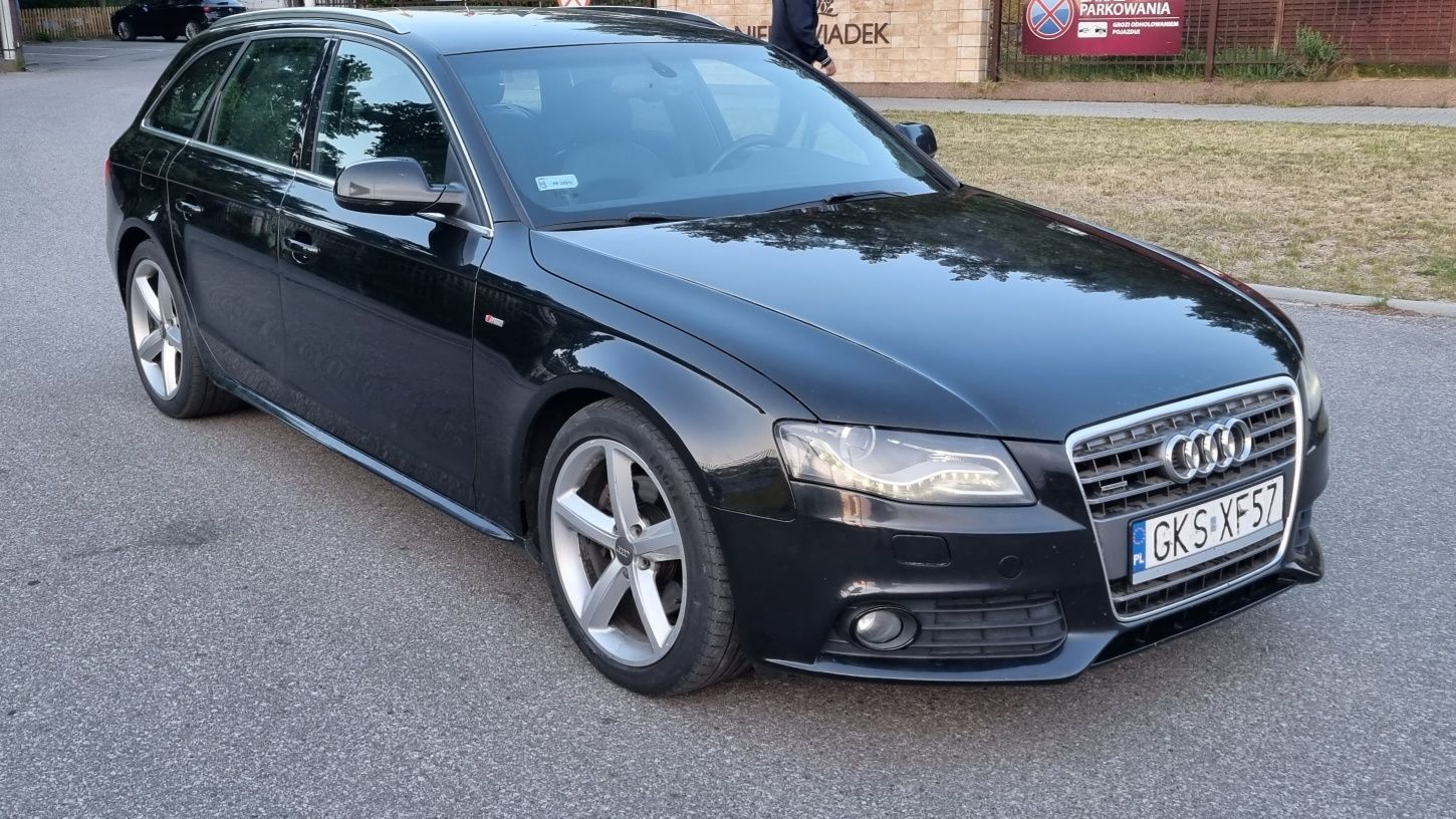 AUDI A4 B8 quattro 2.0 tdi manual S-LINE 2010