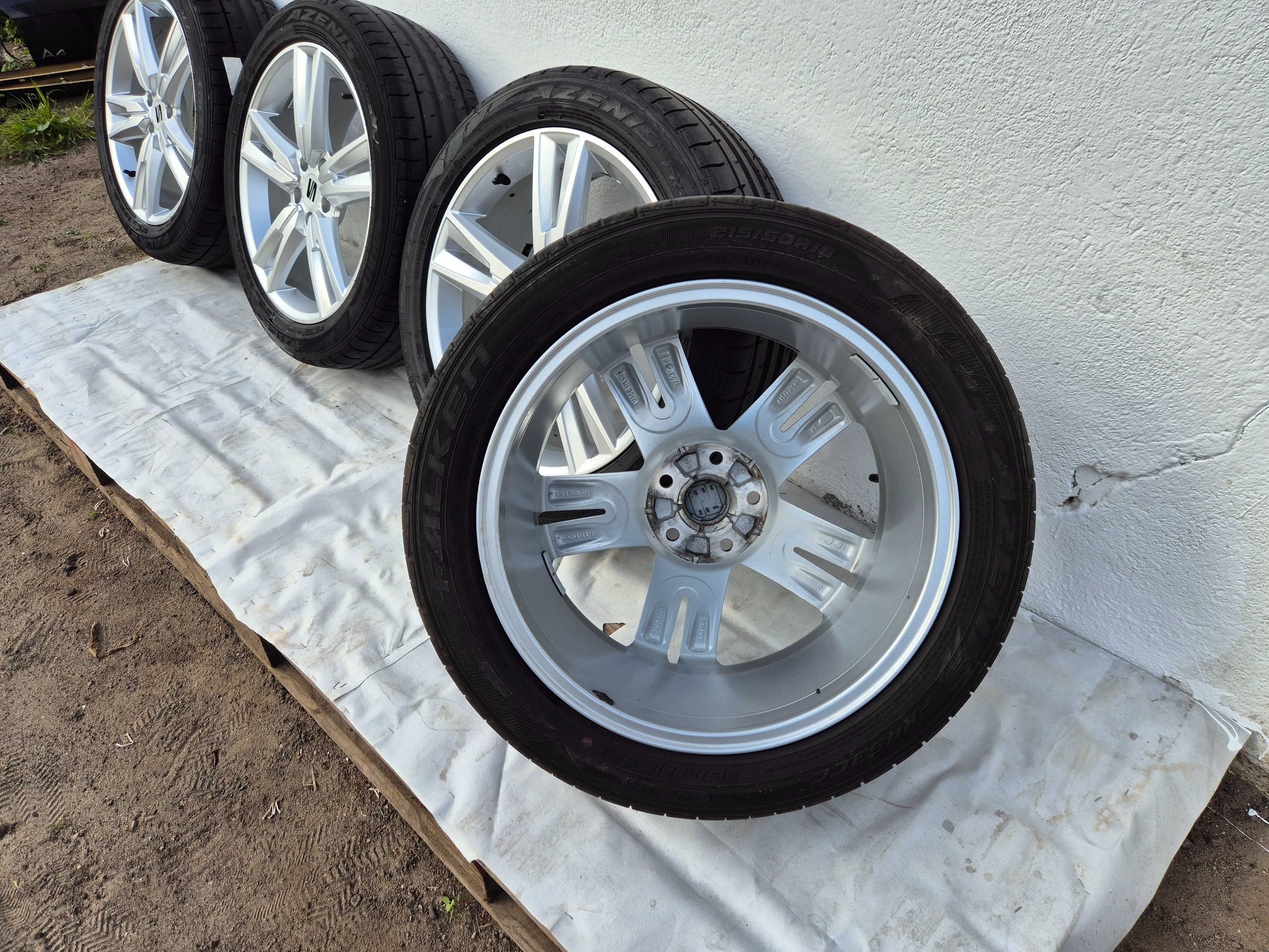 Komplet Kół Koła Felgi 18" Cali 5x112 ET45 LATO Seat Ateca Altea Orygi