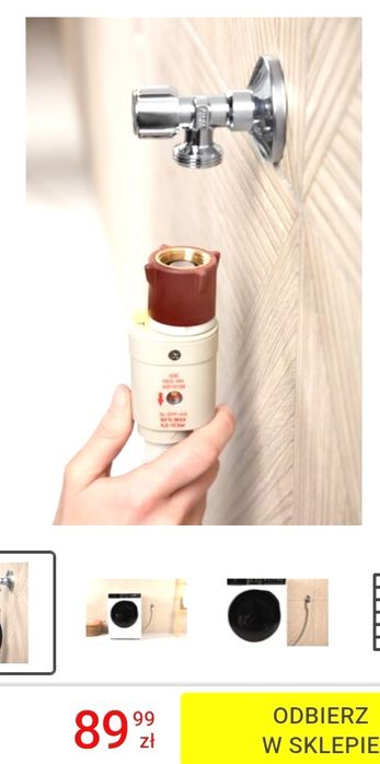 Wąż dopływowy Electrolux E2WIS250A2 Pralka Zmywarka Safety System