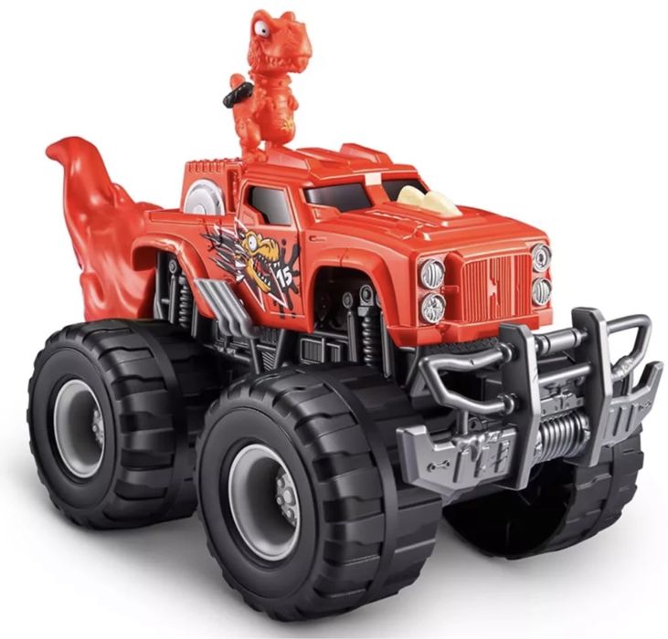 Игровой набор Smashers Monster Wheels Skull truck by ZURU 74103А!