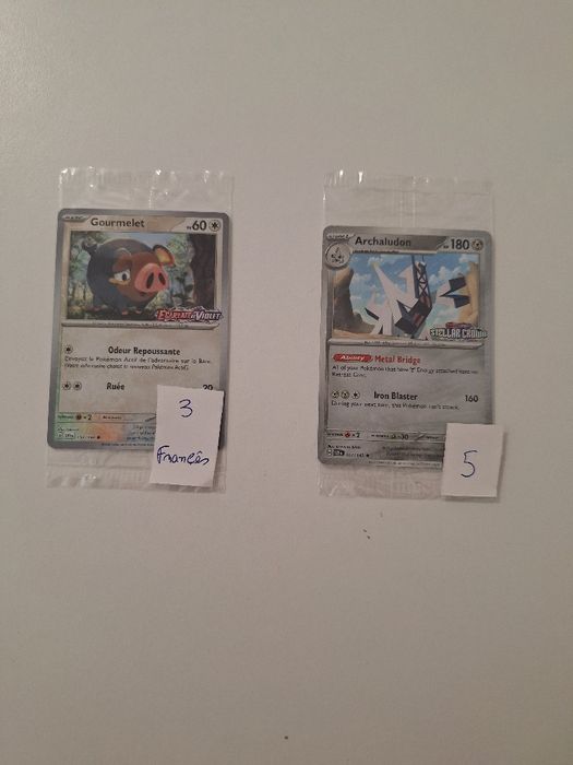 Cartas Pokémon ótimo estado