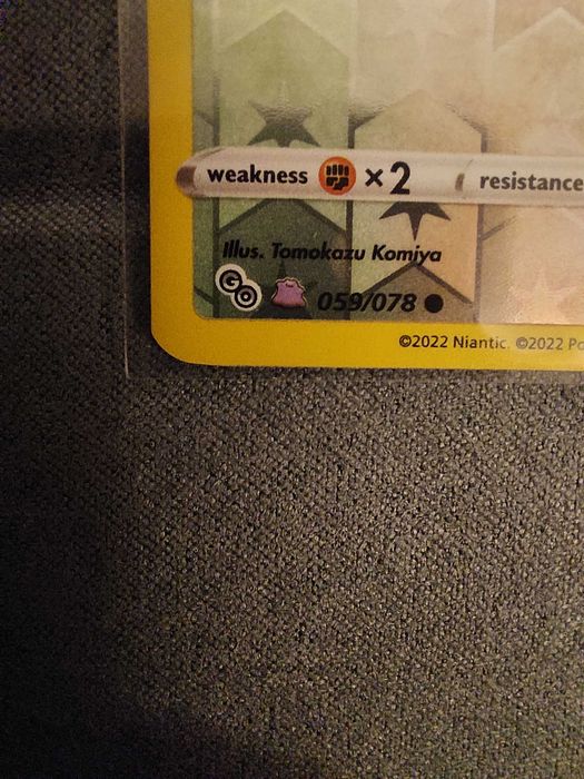 Cartas Pokemon TCG - Bidoof/ Ditto - Versão rara