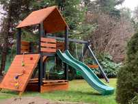 Aurelia XL - 10x10 BSH - Plac zabaw - Domek - Zjeżdżalnia