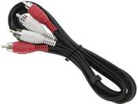 Kabel 2 x RCA - 2 x RCA 5m wtyk-wtyk chinch