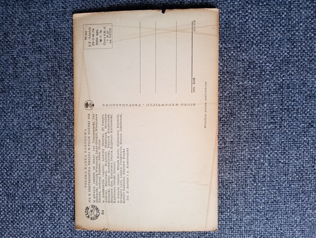 Polska piłka nożna MŚ 1974 Niemcy
