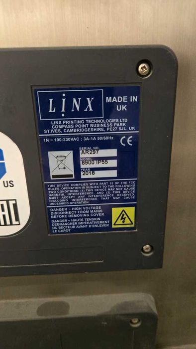 Drukarka uniwersalna do znakowania Linx 8900