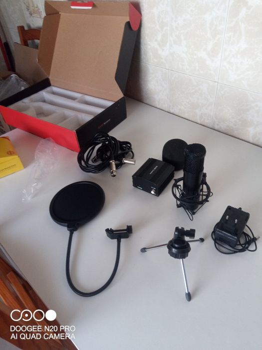 Microfone condensador Mars Gaming