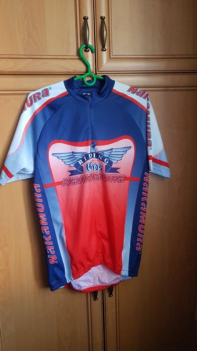 Koszulka rowerowa,kolarska męska rozm L Nakamura.