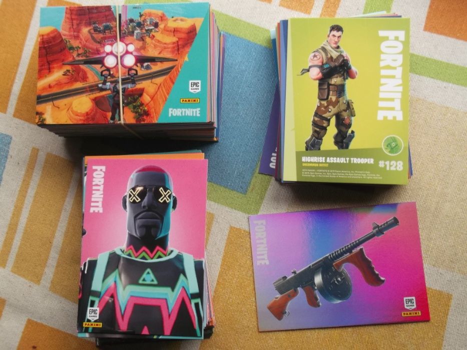 Cartas da coleção FORTNITE