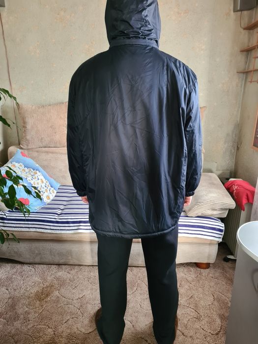 Мужская демисезонная куртка. BLACK VINYL, большого размера