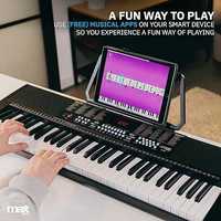 Dziecko 61 klawiszy pianino elektroniczne dla dzieci  edukacyjne 75cm