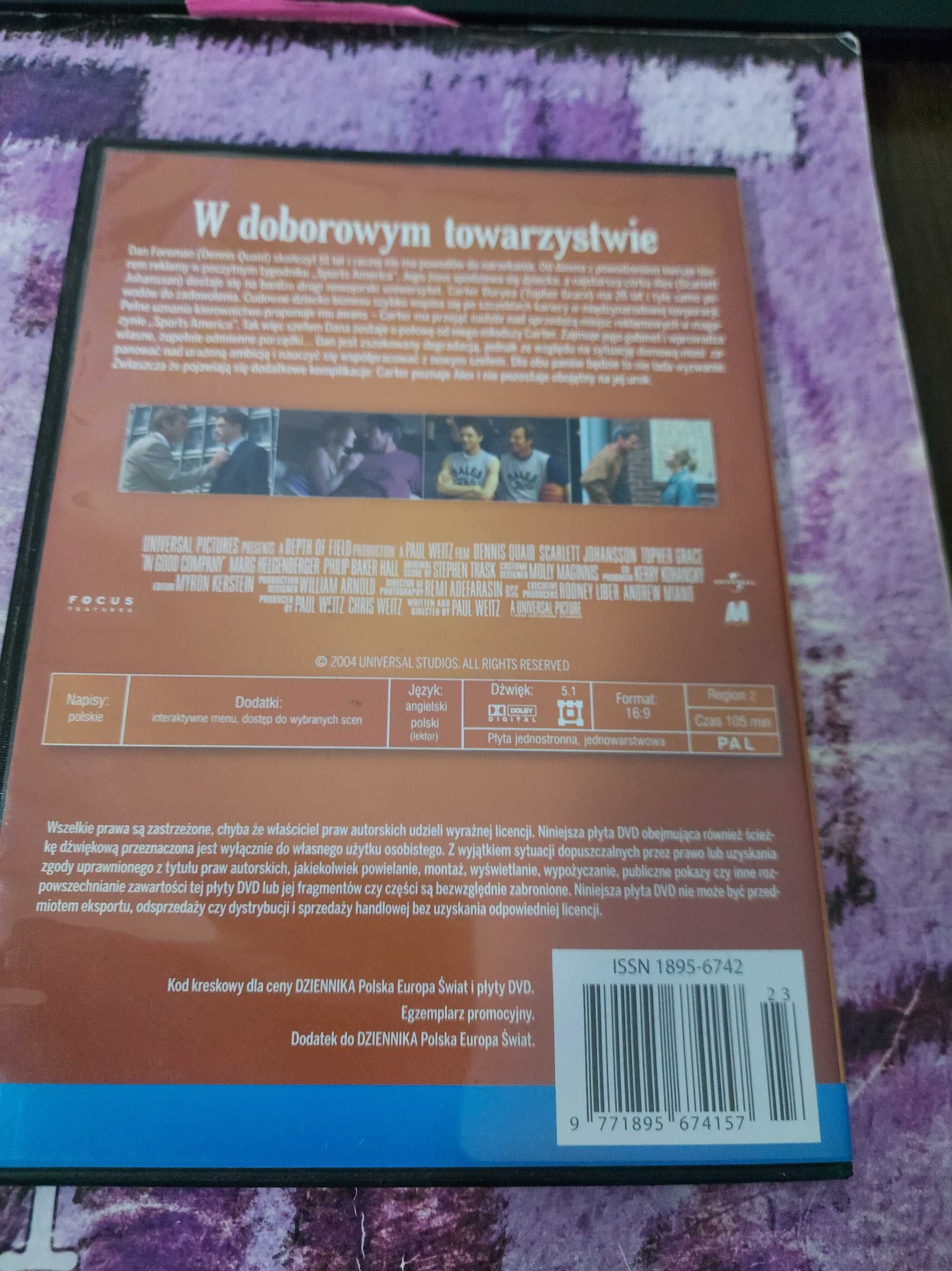 W doborowym towarzystwie.Film na DVD.