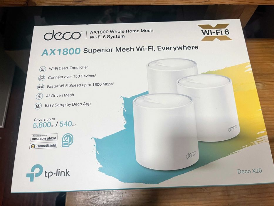 TP-Link Deco X20 (3 Pack) Mesh