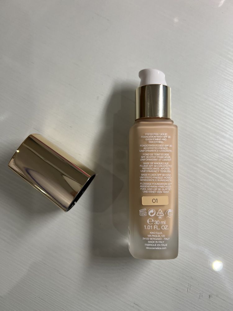 Kiko Milano Dolce Diva Fresh Feel Foundation SPF 30