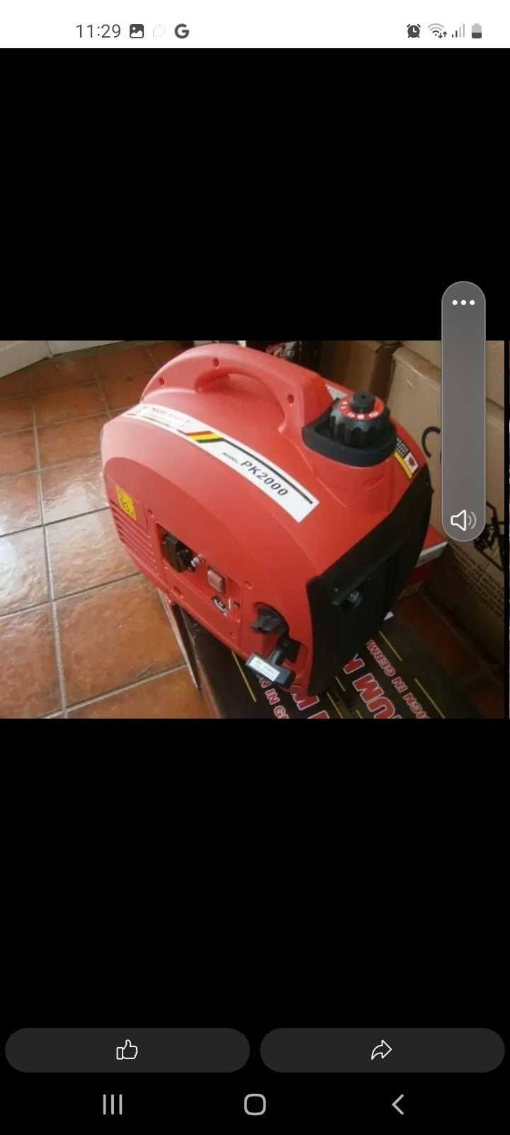 Gerador a gasolina 2500w