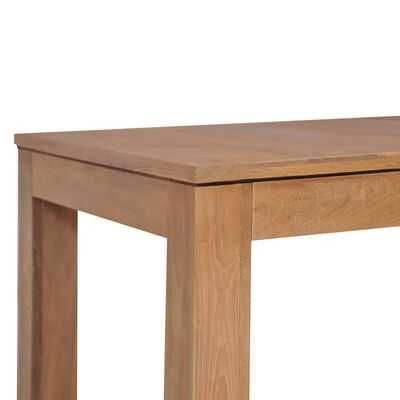 Mesa de refeições de madeira maciça Teca