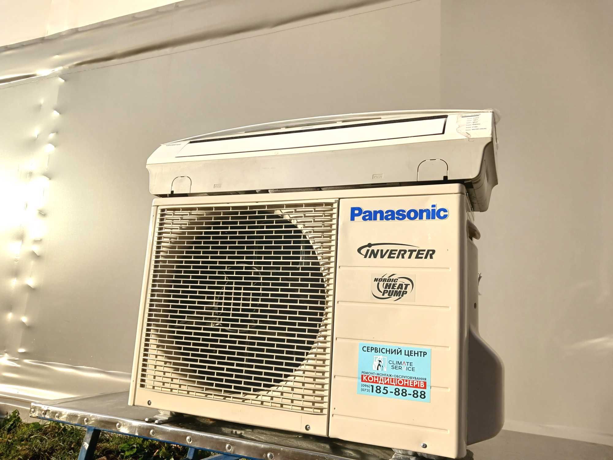 Panasinic 9 (25м²) Инверторный бытовой настенный кондиционер Монтаж!