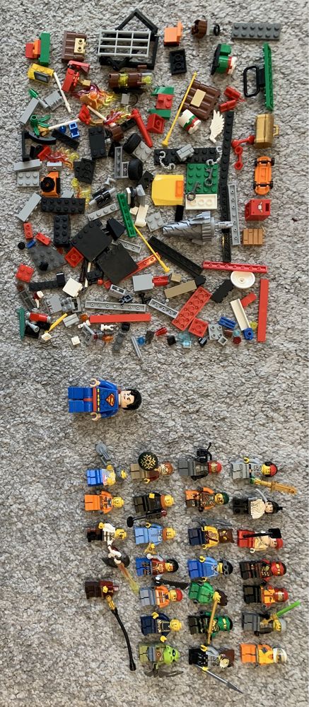 Okazja !!! Figurka, figurki Lego 25 ludzików + 1 duży superman + inne