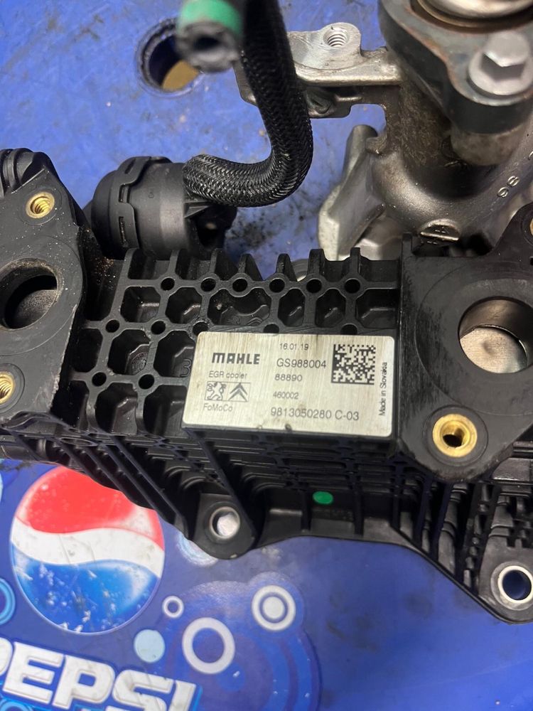 Radiador da egr peugeot citroen