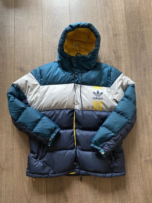 зимовий пуховик adidas originals