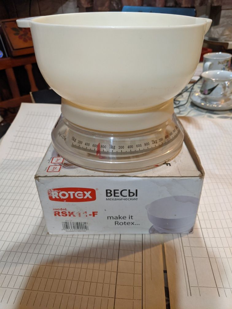 Весы кухонные механические Rotex