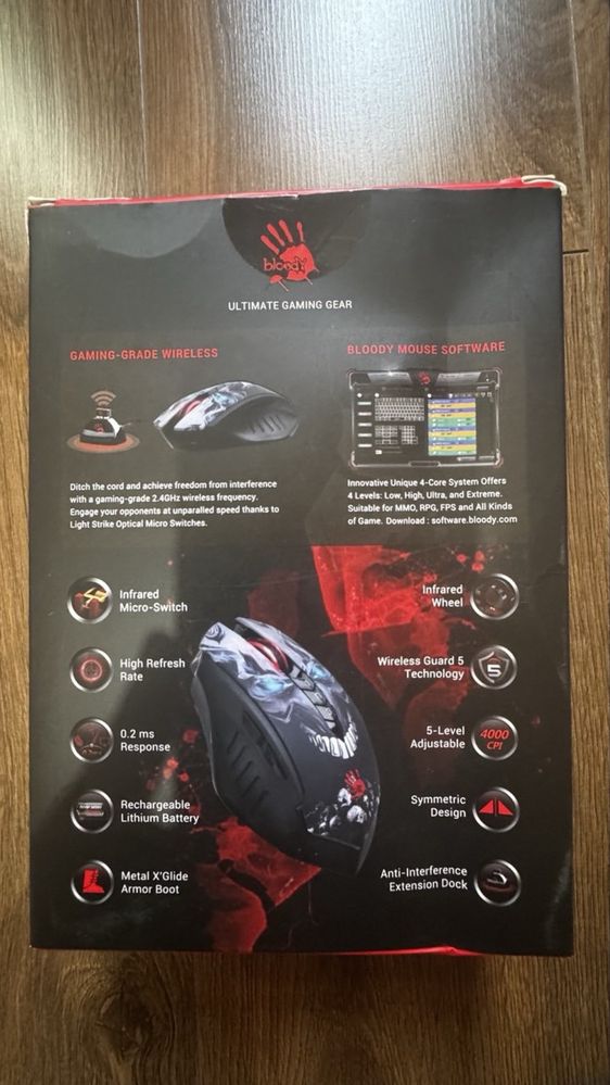 Продам геймерсеую мышку bloody r80
