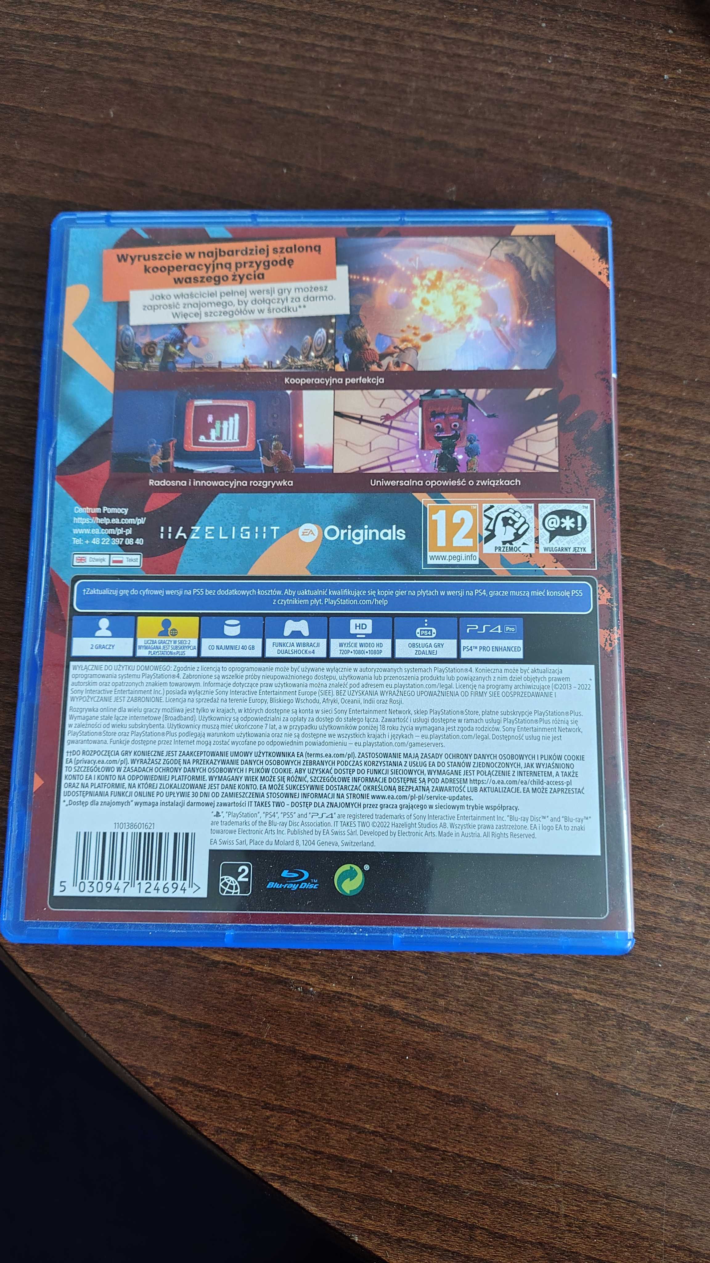 Gra It takes two PS4