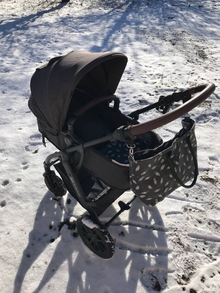 Коляска 3в1 Kinderkraft XMOOV