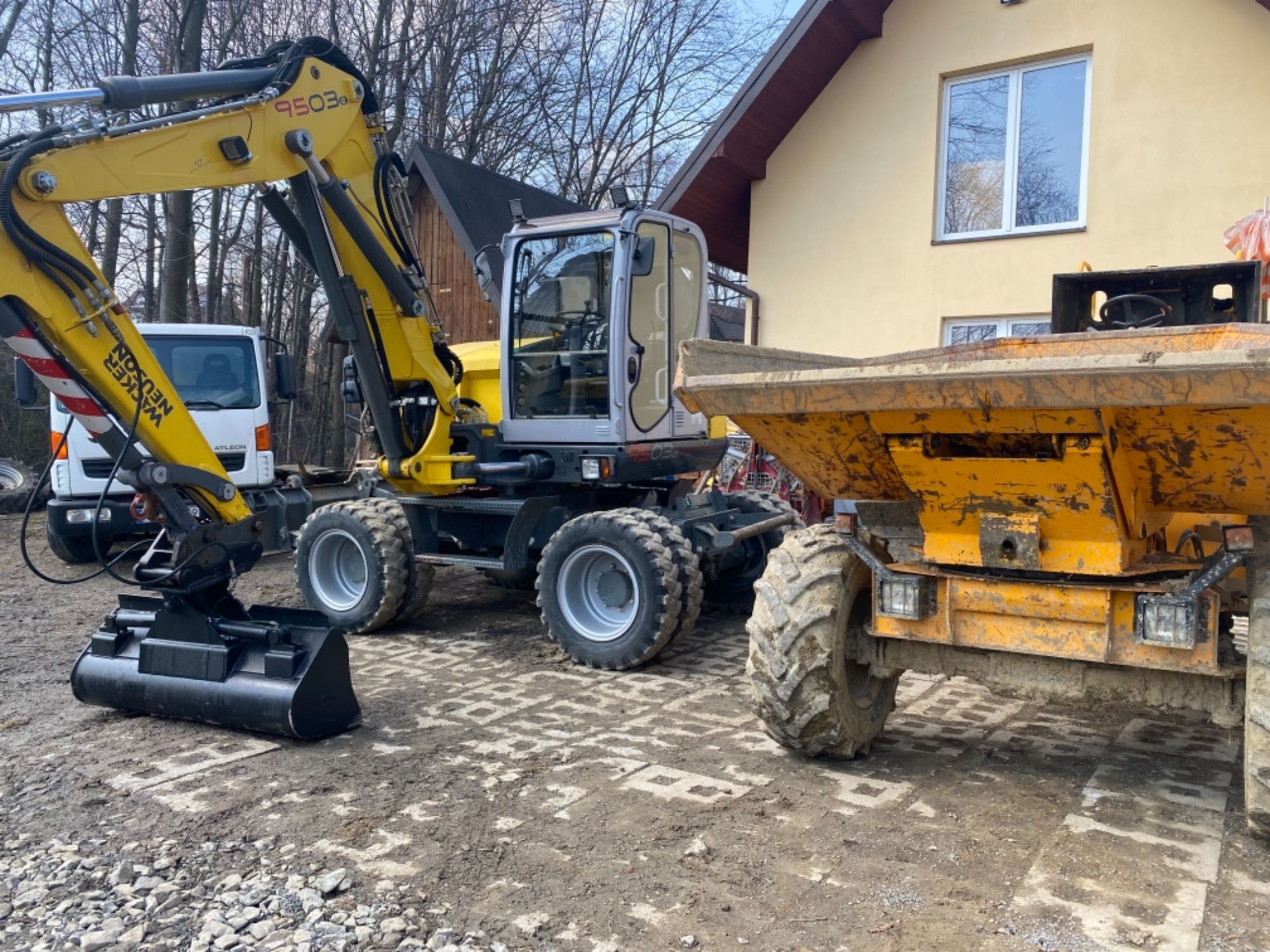 Roboty Ziemne Usługi Koparkami Kruszywa Transport