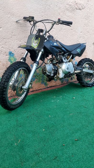 pit bike 125cc preta em ótimo estado