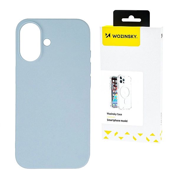 Silikonowe etui Wozinsky Silicone Case na Samsung Galaxy S24 FE - nieb