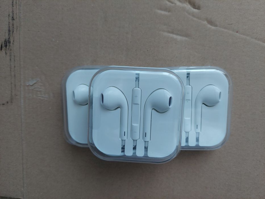 Słuchawki do iPhone EarPods Headphone Plug 3.5mm Jack NOWE