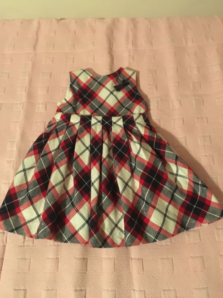 Vestido Chicco para menina de 12 meses