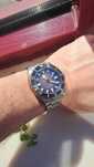 Relógio diver automático IxDao titânio mostrador fumado 40mm novo