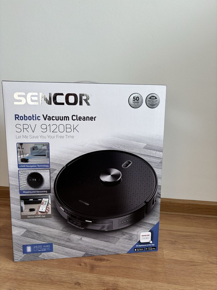 Робот-пилосос sencor SRV 9120Bk миючий
