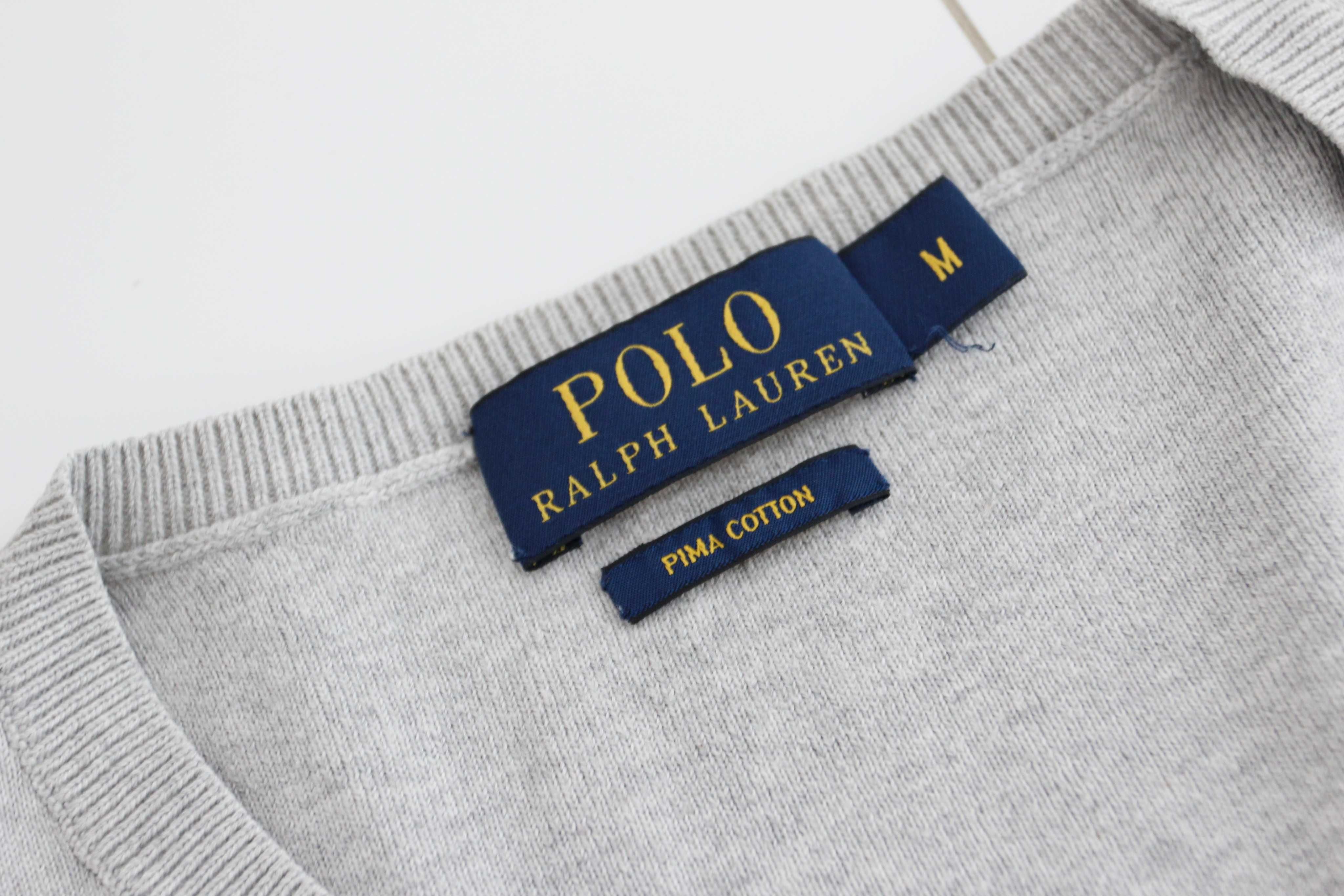 Ralph Lauren bawełna peruwiańska bez wad M/L
