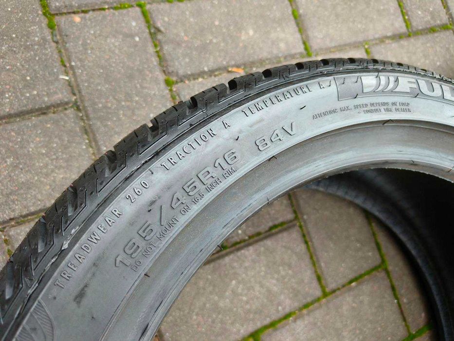 195/45 84V R16 FULDA Multicontrol 8mm 2021r Całoroczne Opony 4szt NOWE
