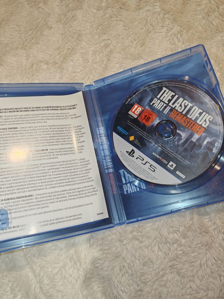 The last of us part 2 remastered ps5
