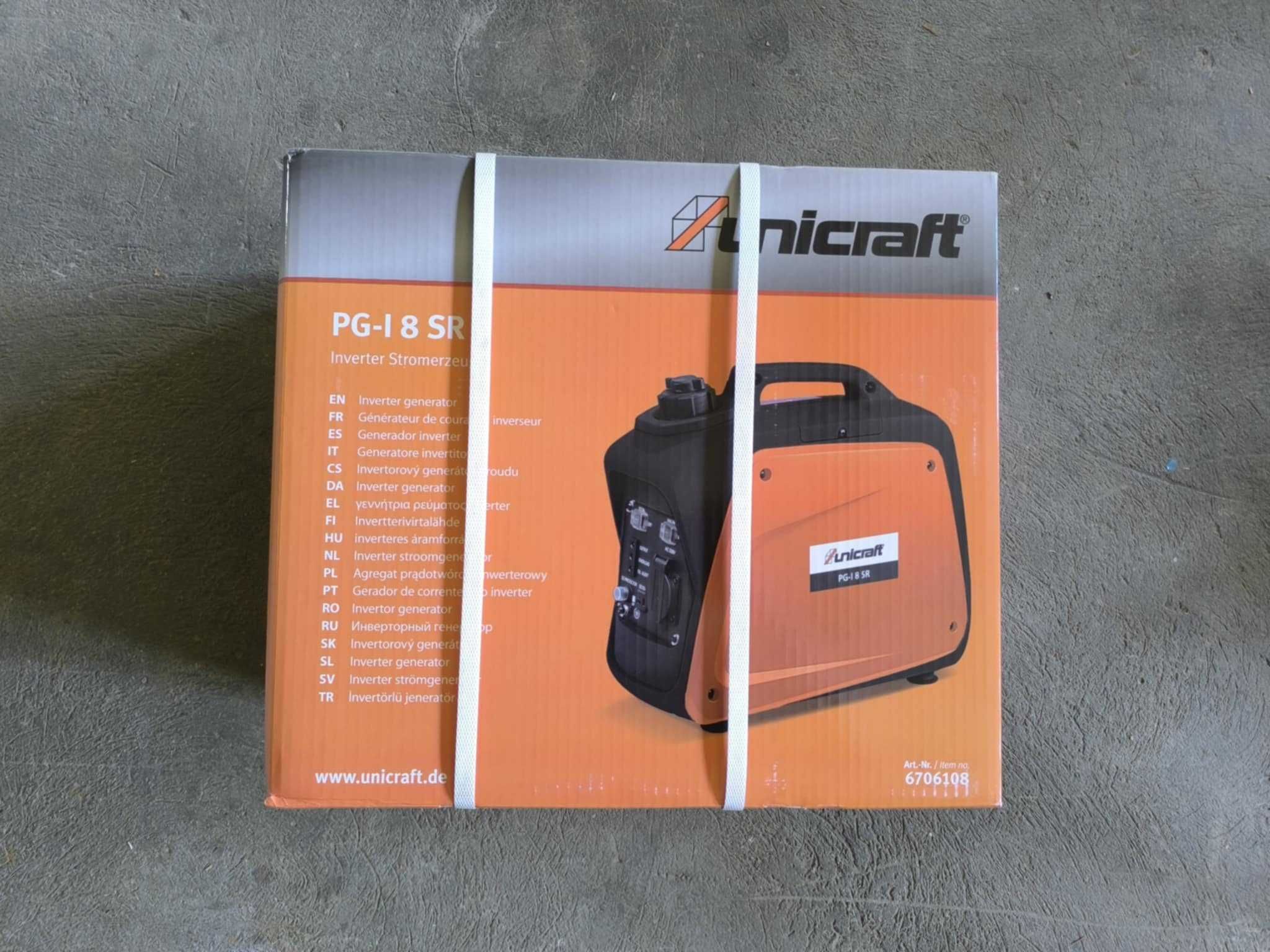Agregat prądotwórczy inwertorowy Unicraft PG-I 8 SR 0,8 kW