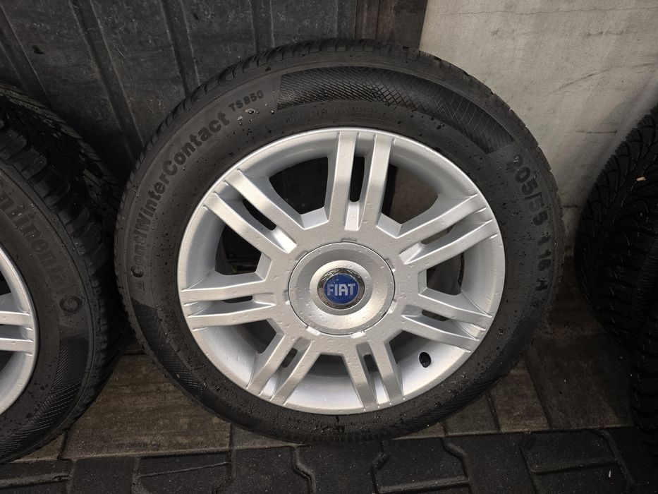 Koła Zimowe 4x98  Felgi Aluminiowe Fiat Stilo  205/55R16