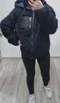 Czarna bluza z kapturem Sinsay rozmiar L
