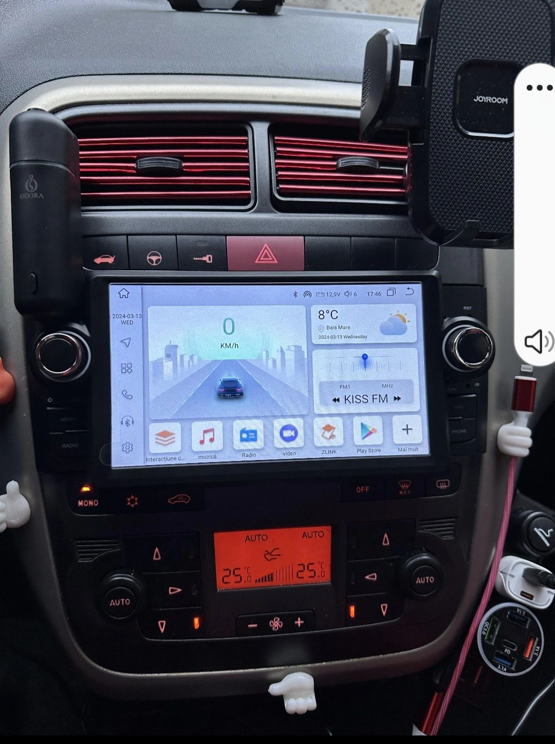 Radio nawigacja FIAT GRANDE PUNTO LINEA Android Navi GPS