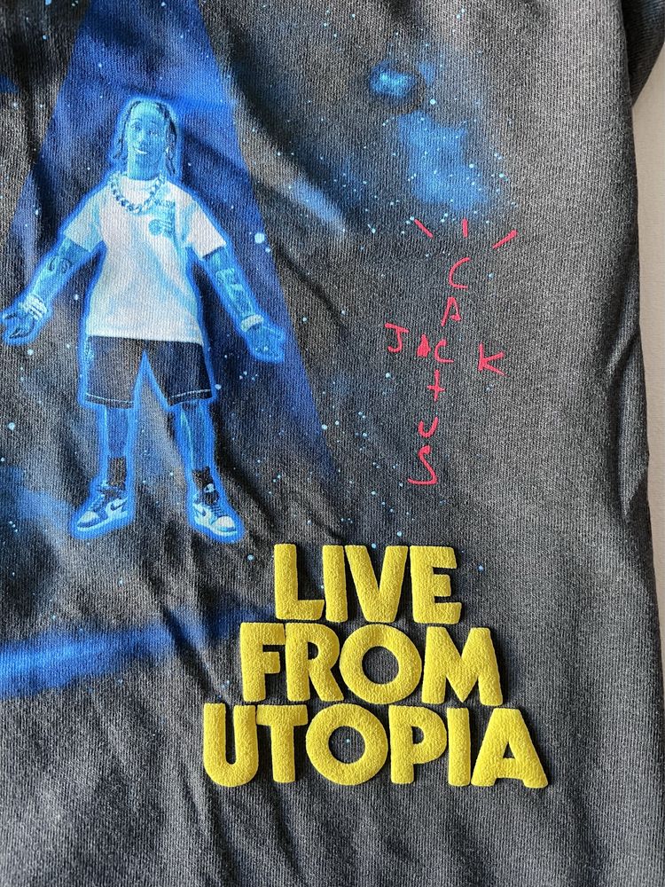 Футболка Travis Scott x McDonald’s Live From Utopia, розмір Л