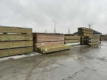 Tartak tarcica Łata drewniana 4x5 4m impregnowana