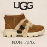 UGG Fluff Punk уггі жіночі зимові 39 р 25 см