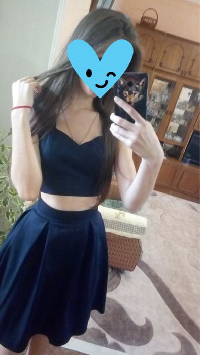 Костюм, платье, топ и юбка, топік і спідниця, на выпускной, платье