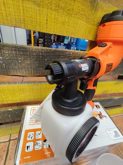 Краскопульт BLACK+DECKER HVLP200/400ватт/сетевой/Гарант2/Днепр